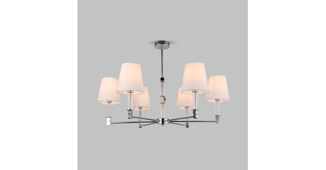 Люстра на штанге Eurosvet Conso 60145/6 хром Smart a061955