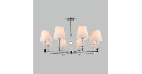 Люстра на штанге Eurosvet Conso 60145/8 хром Smart a061956