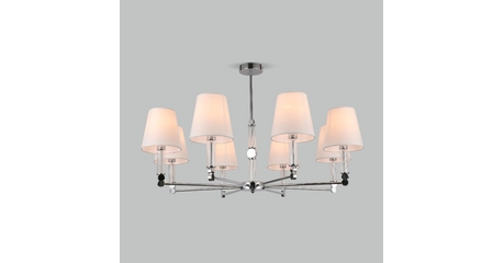 Люстра на штанге Eurosvet Conso 60145/8 хром Smart a061956