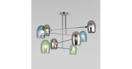 Люстра на штанге Eurosvet Gardie 70141/8 хром