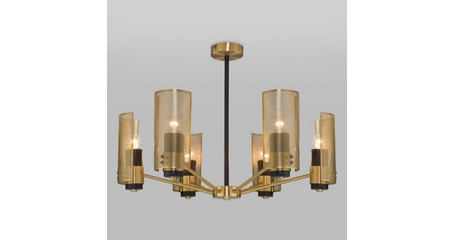 Люстра на штанге Eurosvet Grino 70139/6 латунь