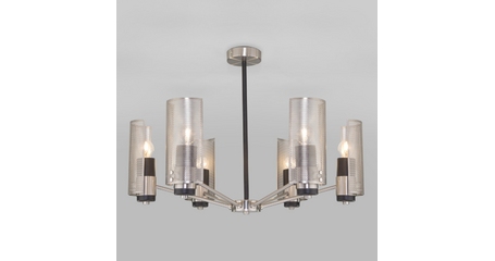Люстра на штанге Eurosvet Grino 70139/6 никель