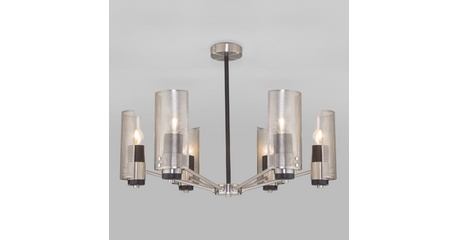 Люстра на штанге Eurosvet Grino 70139/6 никель