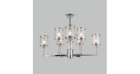 Люстра на штанге Eurosvet Inari 60144/8 хром Smart a061947