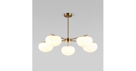 Люстра на штанге Eurosvet Like 30190/5 латунь a065712