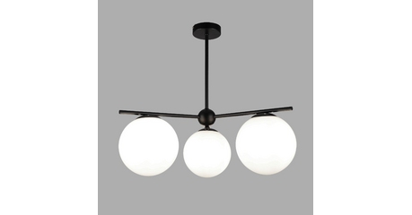 Люстра на штанге Eurosvet Marbella 60147/3 черный a063854