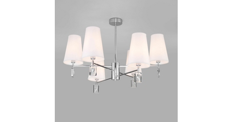 Люстра на штанге Eurosvet Milazzo 60137/6 хром a060125