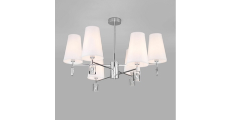 Люстра на штанге Eurosvet Milazzo 60137/6 хром a060125