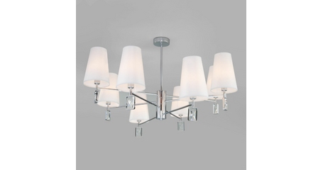 Люстра на штанге Eurosvet Milazzo 60137/8 хром a060126