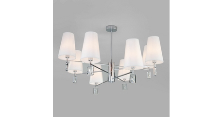 Люстра на штанге Eurosvet Milazzo 60137/8 хром a060126