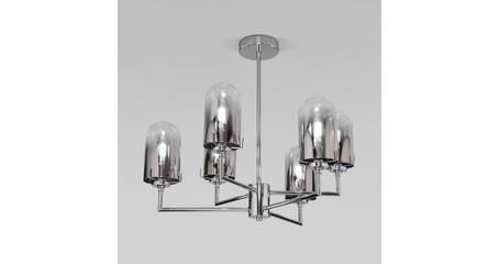 Люстра на штанге Eurosvet Pluto 60156/6 хром a065043