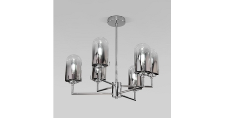 Люстра на штанге Eurosvet Pluto 60156/6 хром a065043
