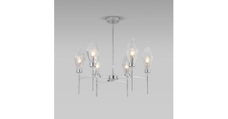 Люстра на штанге Eurosvet Prism 60143/6 хром a061939