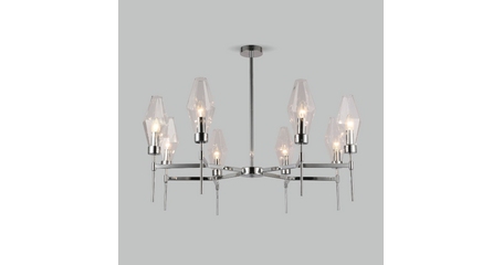 Люстра на штанге Eurosvet Prism 60143/8 хром a061940