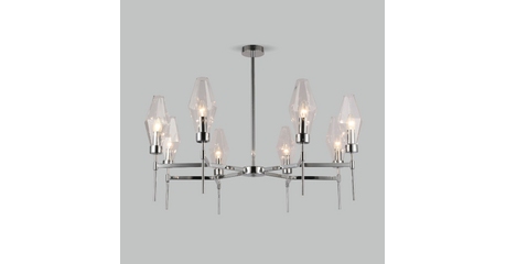 Люстра на штанге Eurosvet Prism 60143/8 хром a061940