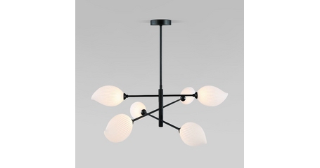 Люстра на штанге Eurosvet Sinki 30189/6 черный a065721