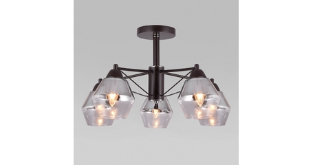 Люстра на штанге Eurosvet Takara 70135/5 кофе a056965