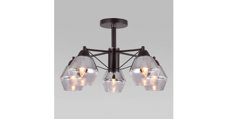 Люстра на штанге Eurosvet Takara 70135/5 кофе a056965