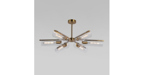 Люстра на штанге Eurosvet Trompeta 70144/6 латунь a060897