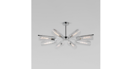 Люстра на штанге Eurosvet Trompeta 70144/8 хром a060901