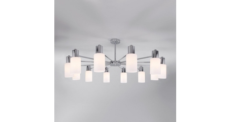 Люстра на штанге Eurosvet Vegga 70160/12 хром Smart a057112