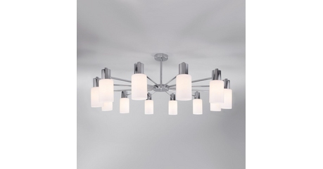 Люстра на штанге Eurosvet Vegga 70160/12 хром Smart a057112