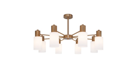 Люстра на штанге Eurosvet Vegga 70160/8 латунь Smart a057109