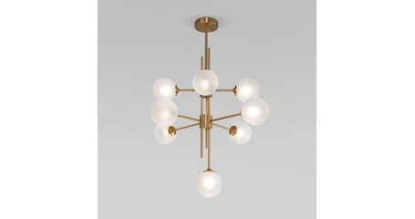 Люстра на штанге Eurosvet Volver 50383 латунь Smart a066796