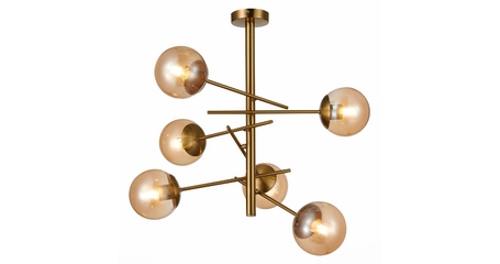 Люстра на штанге Evoluce Velio SLE1099-312-06