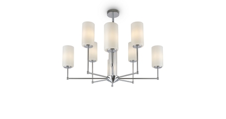 Люстра на штанге Freya Agnes FR5184PL-08CH