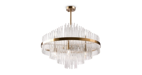 Люстра на штанге Freya Agora FR5216PL-09BS