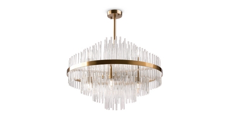 Люстра на штанге Freya Agora FR5216PL-09BS