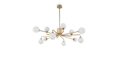 Люстра на штанге Freya Alexis FR5120PL-12G