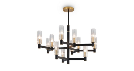 Люстра на штанге Freya Ambra FR5167PL-12B