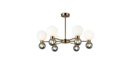 Люстра на штанге Freya Bony FR5394CL-12BS