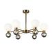 Люстра на штанге Freya Bony FR5394CL-12BS