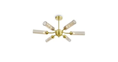 Люстра на штанге Freya Borgy FR5379CL-06G