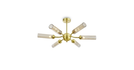 Люстра на штанге Freya Borgy FR5379CL-06G