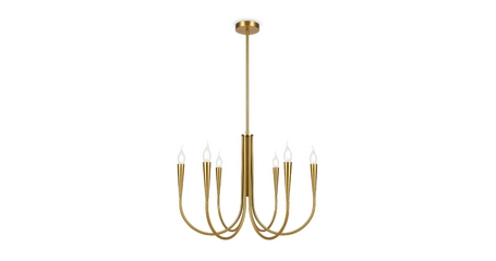 Люстра на штанге Freya Branches FR5253PL-06BS