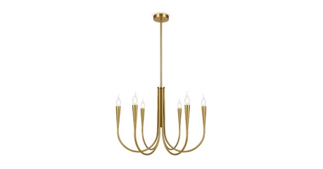 Люстра на штанге Freya Branches FR5253PL-06BS