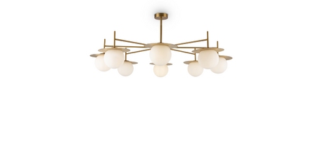 Люстра на штанге Freya Camelia FR5202PL-08BS