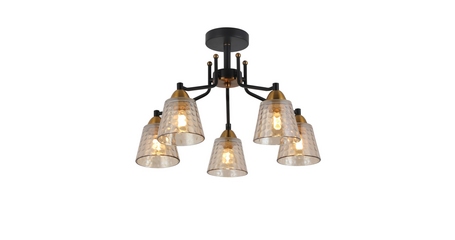 Люстра на штанге Freya Capella FR4017PL-05BBZ