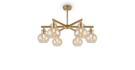 Люстра на штанге Freya Circle FR5183PL-06G