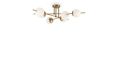 Люстра на штанге Freya Damask FR5205PL-06BS