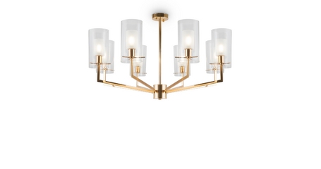 Люстра на штанге Freya Felicity FR5206PL-08FG