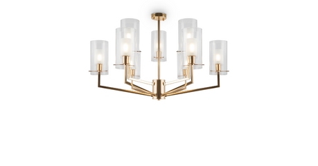 Люстра на штанге Freya Felicity FR5206PL-09FG