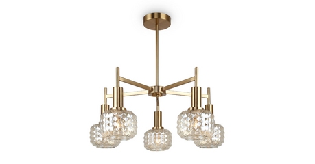 Люстра на штанге Freya Fero FR5366CL-05BS