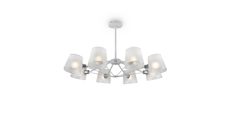 Люстра на штанге Freya Gino FR5108PL-08CH