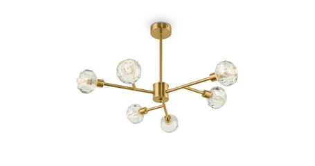 Люстра на штанге Freya Grace FR5114PL-06BZ