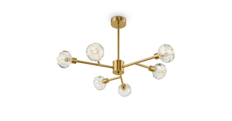 Люстра на штанге Freya Grace FR5114PL-06BZ